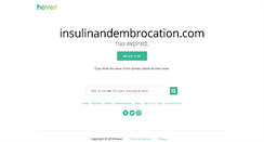 Desktop Screenshot of insulinandembrocation.com